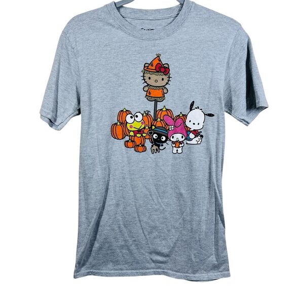 Tanaka Other - Hello Kitty Sanrio Tanaka Farms Pumpkin Youth Small Gray T-Shirt New 2017 Rare